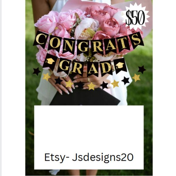 2 Grad gift card holders - congrats - you did it - the tassel - proud mama 25 - Picture 1 of 6